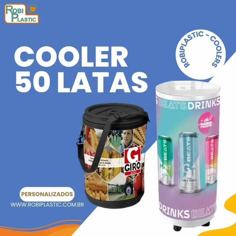 Imagem ilustrativa de Cooler personalizado em São Paulo