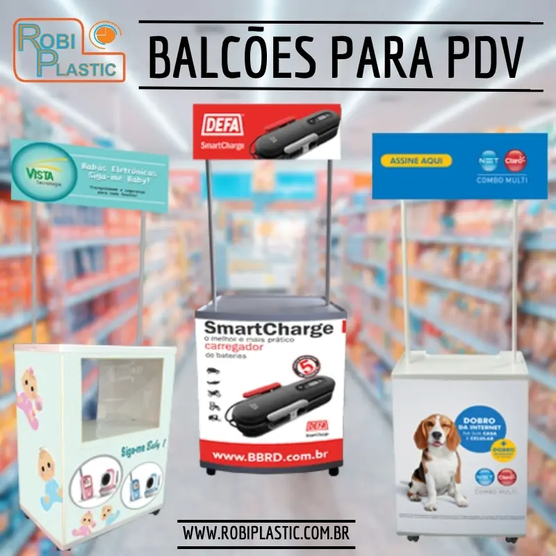 Display de balcão pdv na Zona Sul
