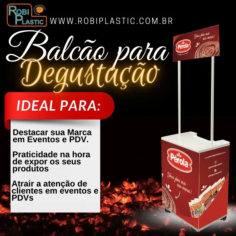 Display promocional para pdv